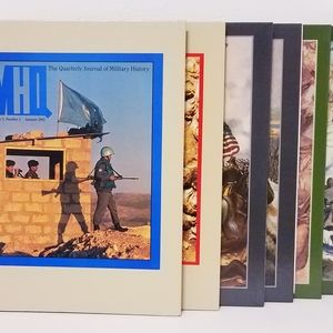 Six (6) MHQ The Quarterly Journal of Military History Hardback Books Lot of 6